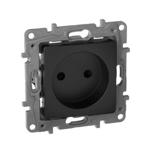 IEK ETIKA Plus мех. роз. СУ 1 мест. антрацит (шторки) 672634