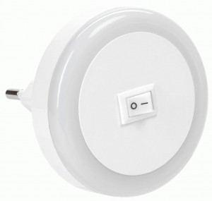 IEK Ночник св/д 006 круг 220В 64х64х62 LDNN0-006-RD-P-00-S-K01