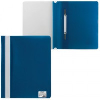 Скоросшиватель пластиковый STAFF эконом, синий, 225730