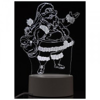 Energy ночник Дед Мороз EN-NL 25, 3W, синиий свет, база, 17*14см 106258