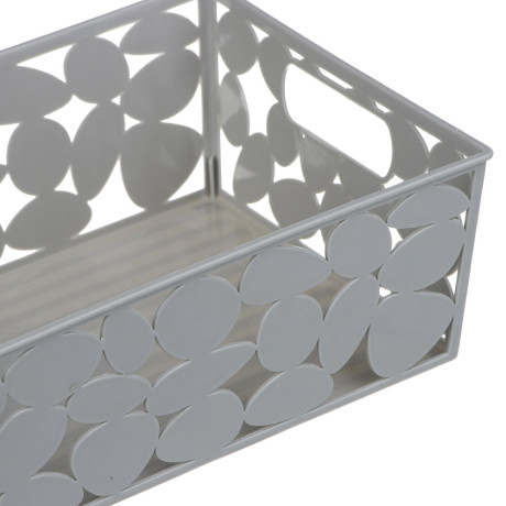 Корзинка для хранения тм VETTA, пластик, 26x15x7,5см, 2 цвета