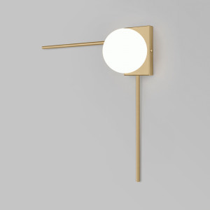 Eurosvet Бра 1x60W Е27 500х155х500 мет латунь/мат. Fredo 40035/1 Умный дом a061473