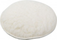 Полировальная насадка ЗУБР из натурального меха на липучке, 150мм