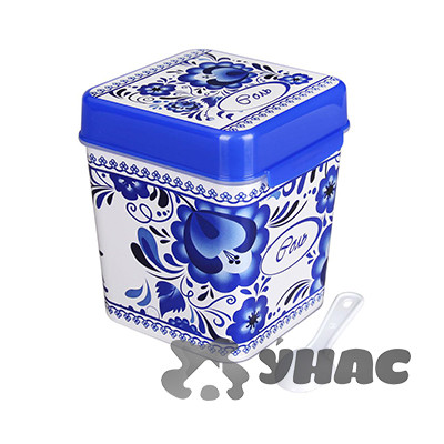 Емкость 1,2л Флорель (соль) с ложкой БШ4826(12)