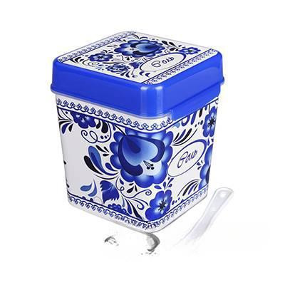 Емкость 1,2л Флорель (соль) с ложкой БШ4826(12)