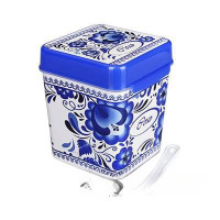 Емкость 1,2л Флорель (соль) с ложкой БШ4826(12)