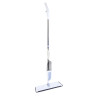Швабра с распылителем и смен. насадкой тм VETTA, ручка 118см нерж.cталь, насадка микрофибра 41x12см
