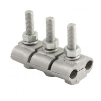 EKF PROxima Зажим соединительный плашечный 3 болта М6 (D провода 9,6...11,4 мм) ПА-2-2 pa-2-2