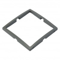 Bylectrica УЮТ декор. вставка в рамки (уп 3 шт.), темно-серый, (ЮЛИГ.735212.276(03))