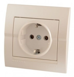 Lezard DERIY роз. СУ 1 мест. 16А (земля) перламутр