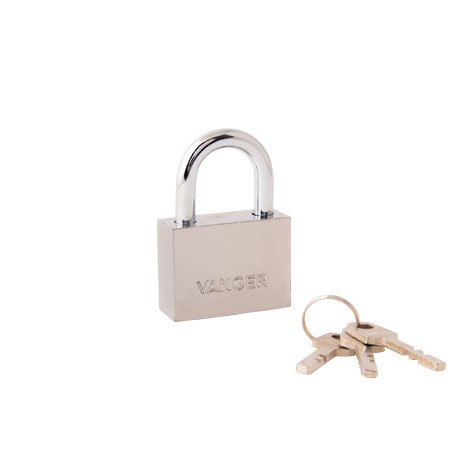 Замок вис PD-30-40мм VANGER (3 ключа,дисковый механизм)   \30 (180)