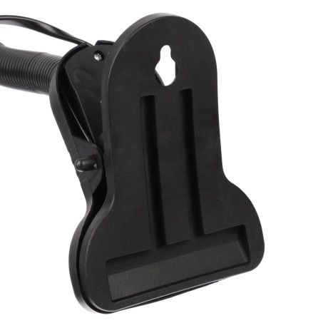 BY Светильник на прищепке, E27, 40 Вт, 230 В, гнущаяся ножка 10 см, шнур 75 см, белый