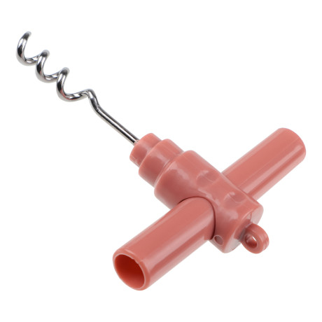 Штопор складной винтовой 10х2см, нерж.сталь, полипропилен