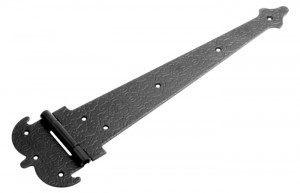 Домарт Петля-стрела фигурная ПС-400 мод.2 кованая СУЗДАЛЬ черный (10)