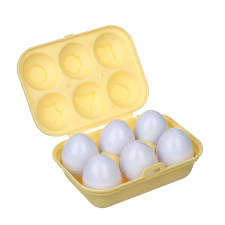 ИГРОЛЕНД Сортер для малышей "Яйца", ABS, PP, 17х12х7см