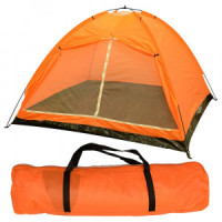 Палатка 4-х местная 200х200х130см полиэстер/пенополиуретан/металл VL84-224 Мультидом