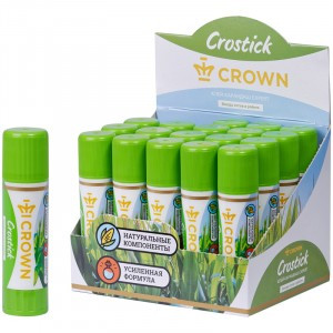 Клей-карандаш Crown "Expert", 15г, ПВП, CG-150 Арт.207878