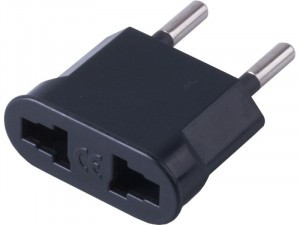 STEKKER сет. вилка-переходник (адаптер) Tefal 250V 6A плоский, черн. ADP6-03-20 32858