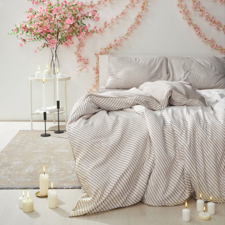 PROVANCE Хейзел Комплект постельного белья 1,5 (4 предмета), микросатин, 2 дизайна