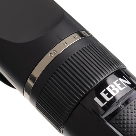 LEBEN Машинка для стрижки, керамические ножи, цифровой дисплей, аккумулятор 1200мАч, USB-кабель