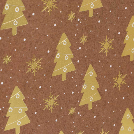 Пакет подарочный тм СНОУ БУМ 26x32x10см, бумага, 4 дизайна, арт.1