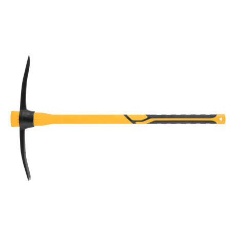 Кирка 2000 г, узкая, фиберглассовая обрезиненная рукоятка 900 мм Denzel