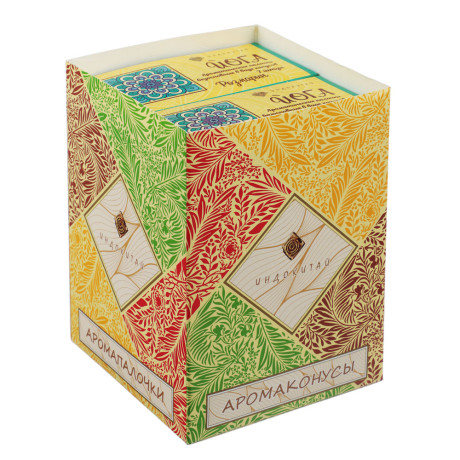 Конусы ароматические, 7шт, Ваниль, Пачули, Роза, Розмарин, Сандал
