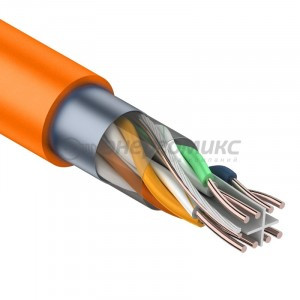 Кабель FTP  4PR  23AWG  CAT6  305м ZH нг(А)-HF  REXANT, 01-0151