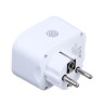 ВСЁГАЗИН Разветвитель, 1 гнездо, 2xUSB-A, USB-C, 5В/3.4А суммарно, 16А, 4000Вт