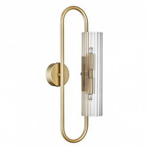 LUMION 6560/2W SUSPENTIONI LN25 зол/прозр./мет./стекло Бра G9 2x20W 220V TORONTO