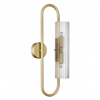 LUMION 6560/2W SUSPENTIONI LN25 зол/прозр./мет./стекло Бра G9 2x20W 220V TORONTO