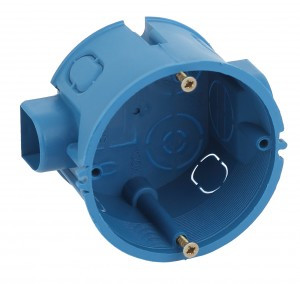 ЭРА KUTS-68-45-blue кор. Уст. КУТС 68х45мм для твердых стен саморез., стык. узлы синяя IP20 7233