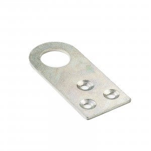 Проушина д/нав.замков Киров Секрет 70х33 (2мм) прямая цинк  пара (150,10!!!)