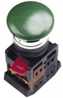 EKF Кнопка AEA-22 "Грибок" зеленая NO+NC pbn-aea-g