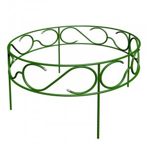 Заборчик для клумбы 4 секций разборный 72102