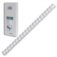 Пружины пласт. д/переплета FELLOWES набор 100шт, 12мм (для сшивания 56-80л) белые, FS-53462