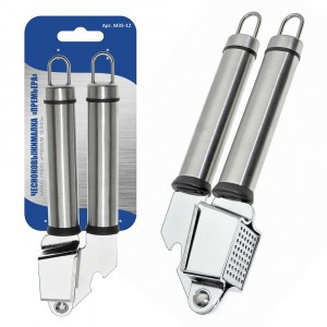 Чесноковыжималка "Премьера" (кратность 3шт!!!), нерж.сталь M35-12 Мультидом