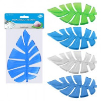 Мыльница &quot;Листок&quot;, 14,5*9см (кратность 5шт!!!), пвх МТ76-42 Мультидом