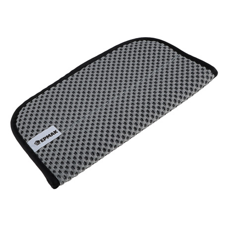 ЕРМАК Салфетка из микрофибры, 2-х сторонняя, густой ворс+ текстура, 30Х30 см