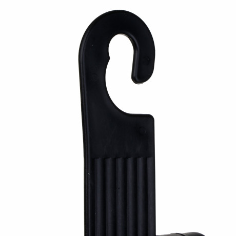 РОКОТ Вешалка-крючок на подголовник, два крючка, чёрный, 769045