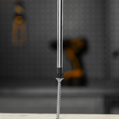 Отвертка PZ3x150 мм, CrV, трехкомпонентная рукоятка Denzel