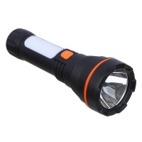 ЕРМАК Фонарь рабочий, XPE+7LED, 4 режима, 600мАч, пластик, 165х55х55 мм, зарядка USB