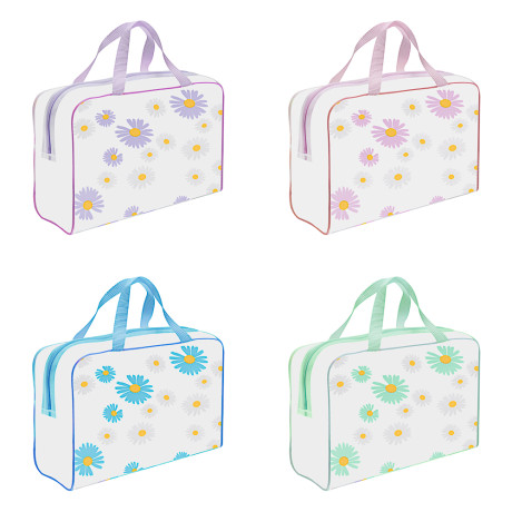 ЮL Косметичка банная, ПВХ, 24х15х7см, 3-5 цветов, ББ19-15