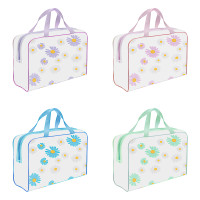 ЮL Косметичка банная, ПВХ, 24х15х7см, 3-5 цветов, ББ19-15