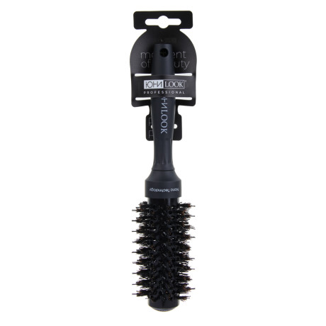 ЮНИLOOK Брашинг для волос, d=32мм, 26,2см, AБС пластик, нейлон, щетина