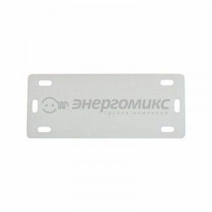 Бирка кабельная "Домик прямоугольный", белая (100 шт/уп.) (10!)  REXANT 07-6231