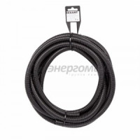 Труба автомоб. гофр. ПП разрезная d12,7мм (бухта 5м, цена за бухту) REXANT 15-1305