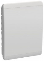 IEK TEKFOR бокс (корпус) пластик. ЩРВ-П-54 мод. встраиваемый, белая дверь IP41