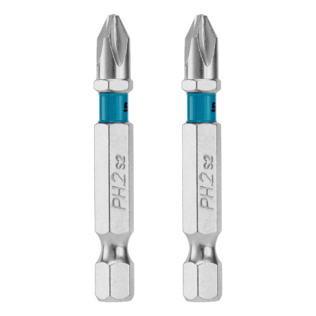 Бита PH2х50мм, сталь S2, шестигр., 2 шт. Gross