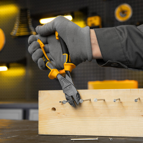 Бокорезы усиленные 180 мм, трехкомпонентные рукоятки Denzel